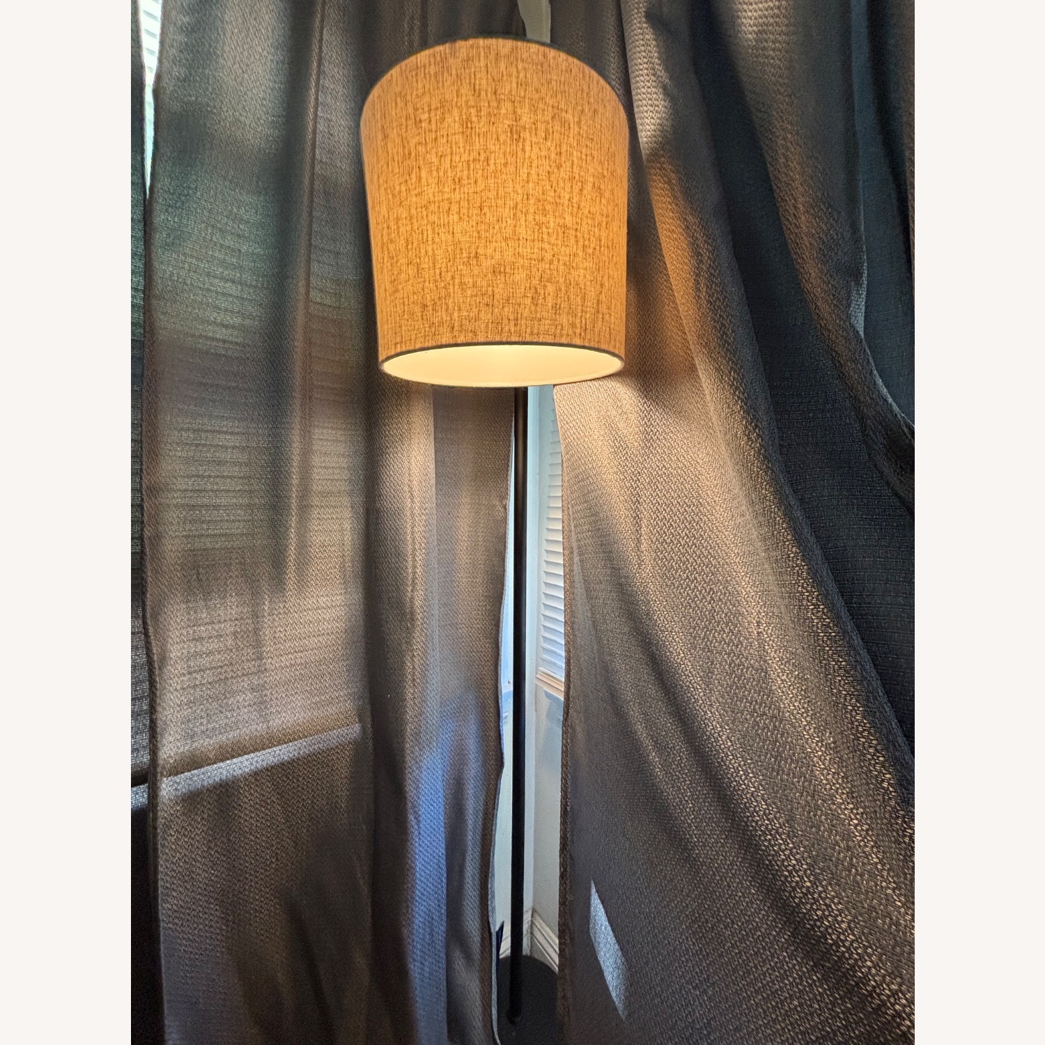 Downbridge Black Metal Floor Lamp - image-2