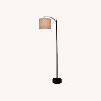 Downbridge Black Metal Floor Lamp