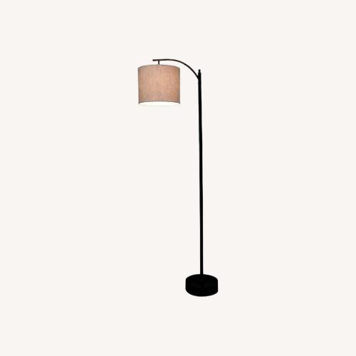 Used Downbridge Black Metal Floor Lamp for sale on AptDeco