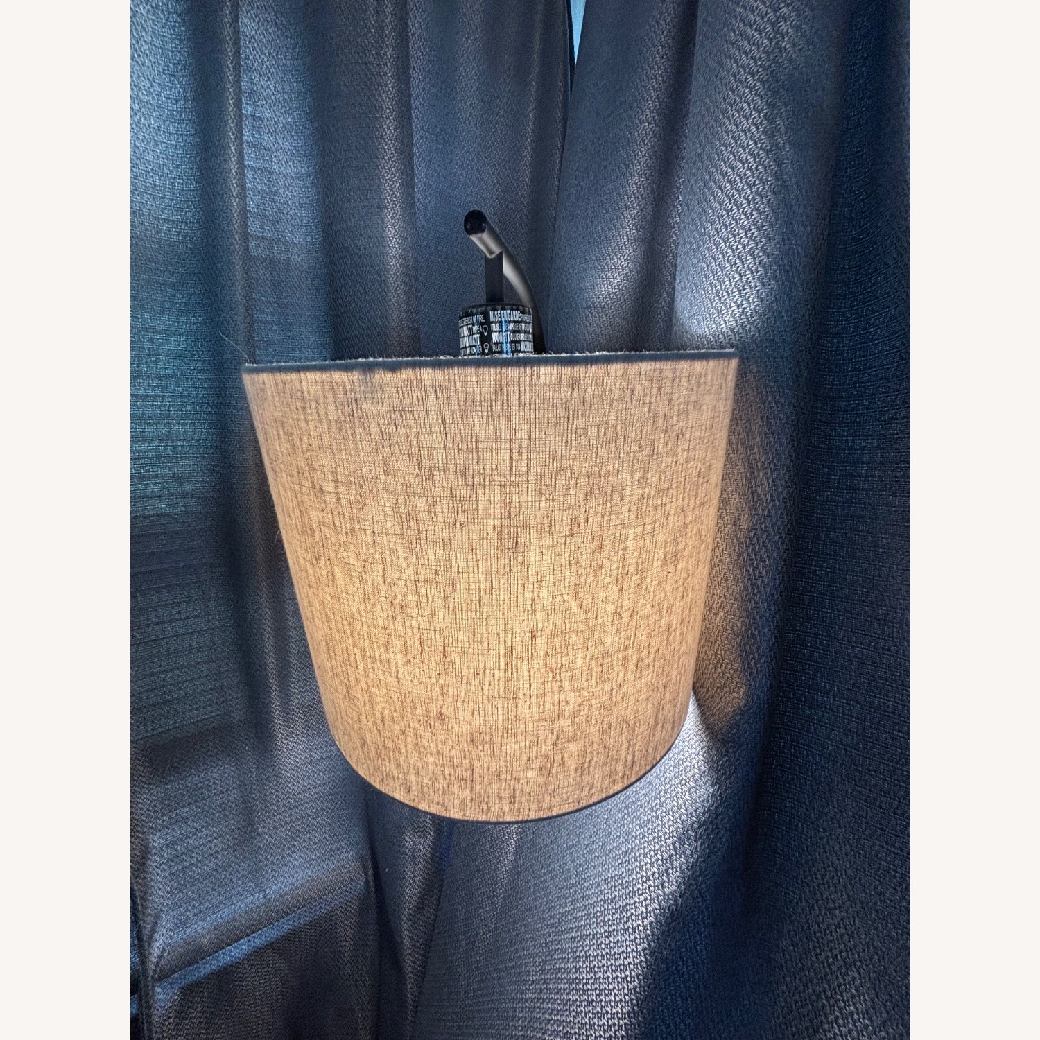 Downbridge Black Metal Floor Lamp - image-1