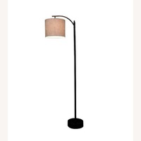 Downbridge Black Metal Floor Lamp