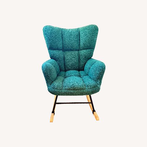 Used Amazon Green Nursing Chair for sale on AptDeco