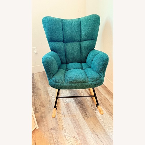 Used Amazon Green Nursing Chair for sale on AptDeco