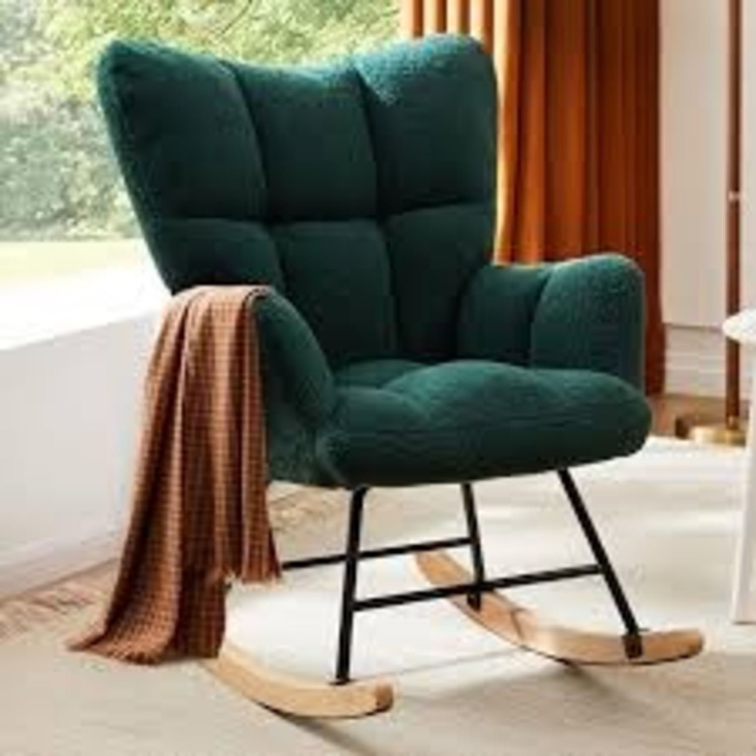 Amazon Green Nursing Chair - image-0