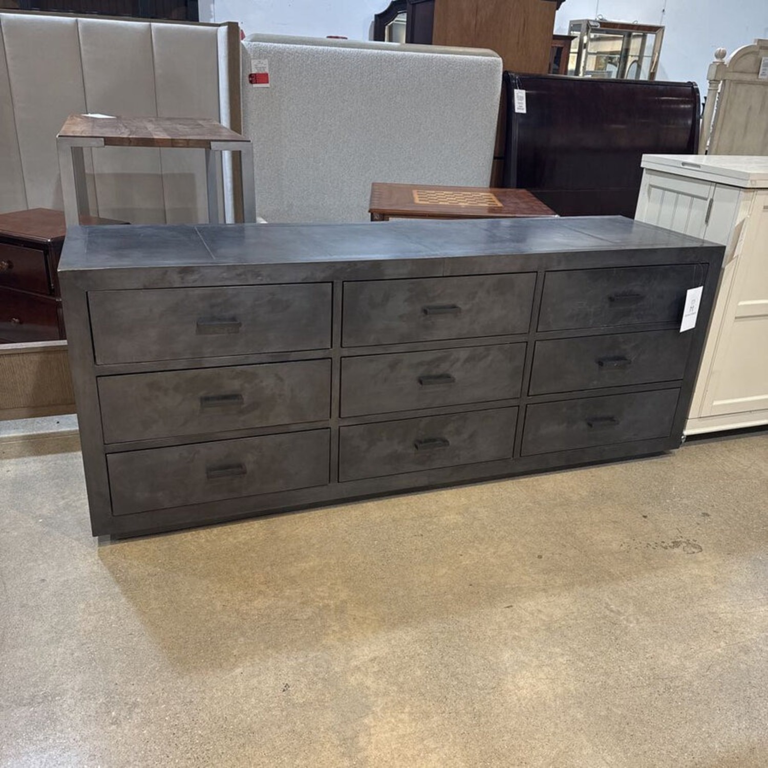 Metal Wrapped LaSalle 9-Drawer Dresser - image-3