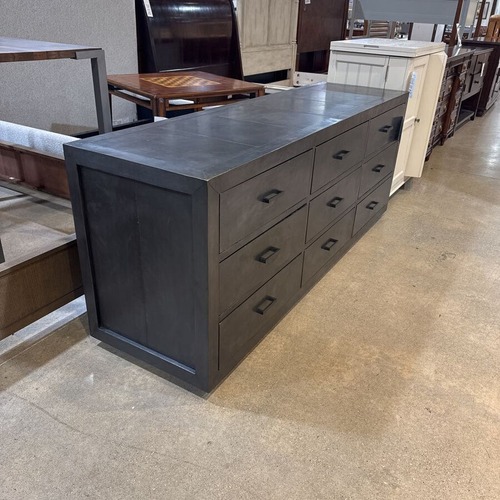 Used Metal Wrapped LaSalle 9-Drawer Dresser for sale on AptDeco