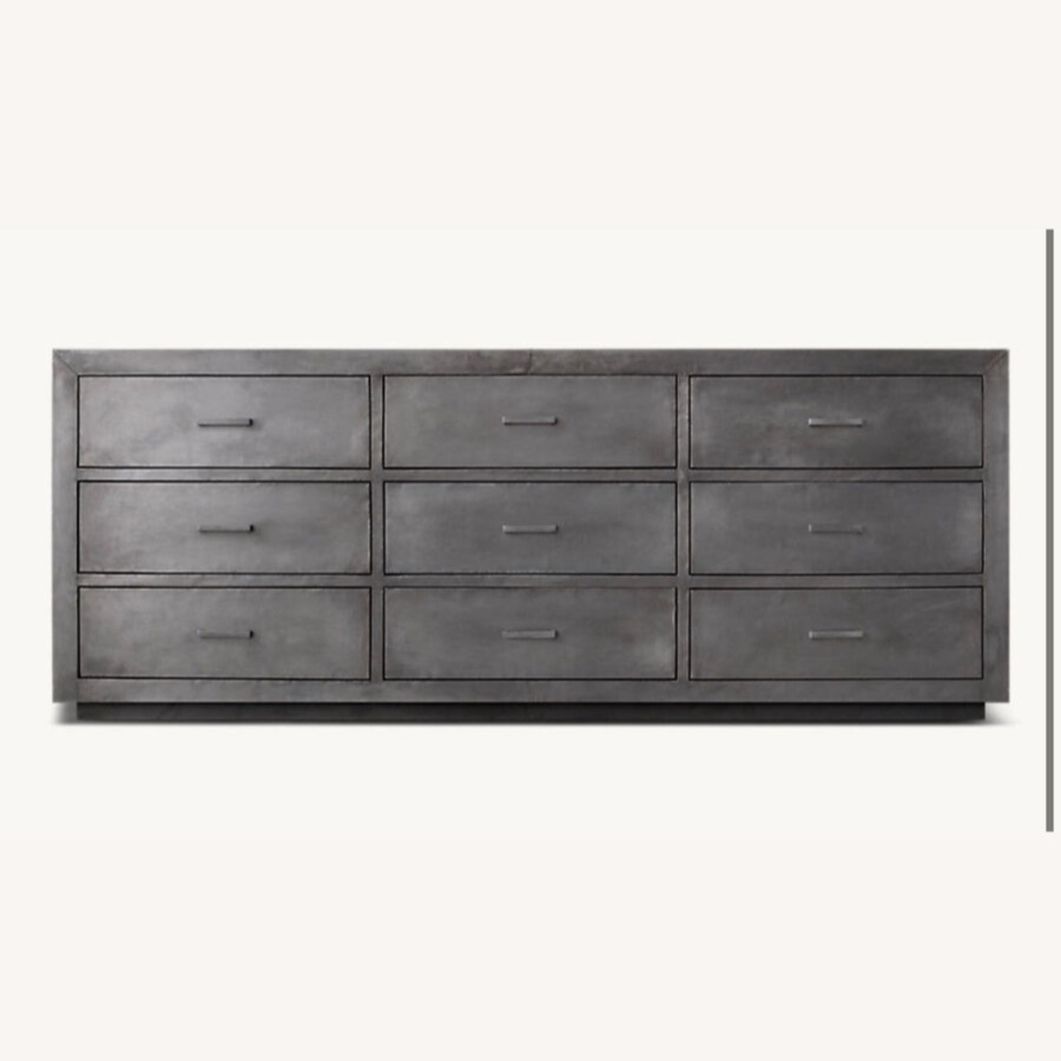 Metal Wrapped LaSalle 9-Drawer Dresser - image-0