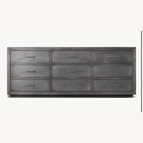 Used Metal Wrapped LaSalle 9-Drawer Dresser for sale on AptDeco
