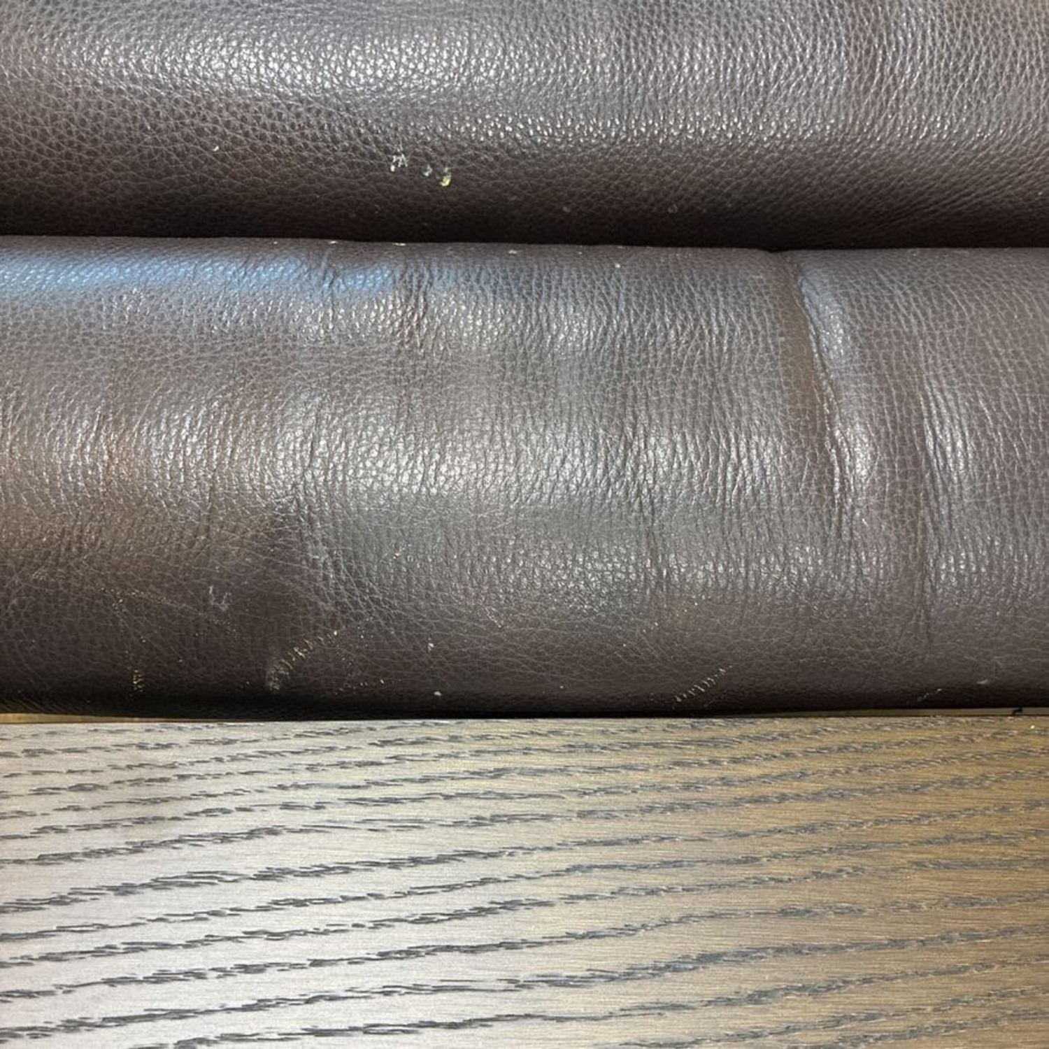 Leather Electric Reclining Sofa Brown - image-6