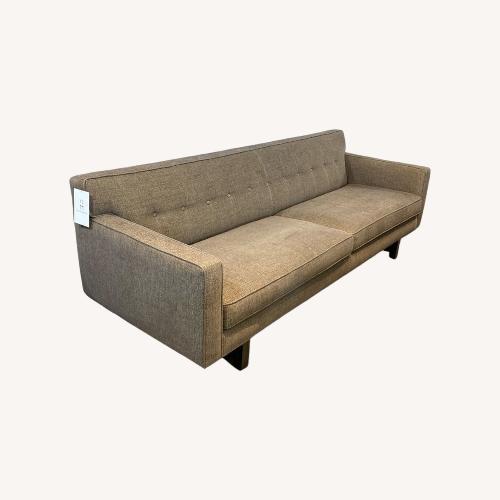 Used Room & Board Andre Button Tufted MCM Sofa for sale on AptDeco
