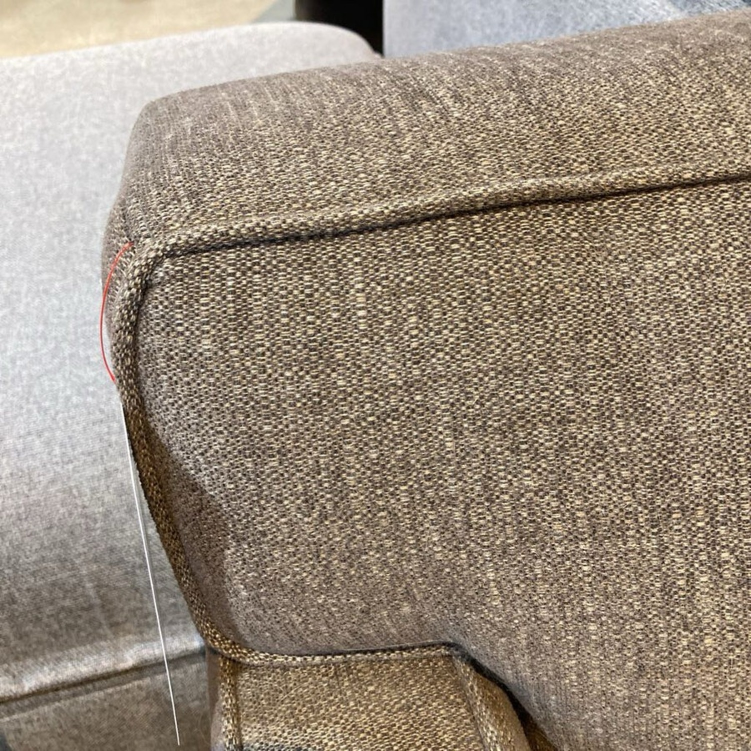 Room & Board Andre Button Tufted MCM Sofa - image-5