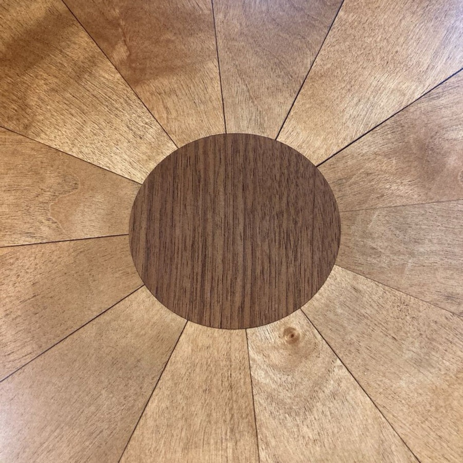 Carissa Pie-Cut Top Pedestal Foyer Side Table - image-5