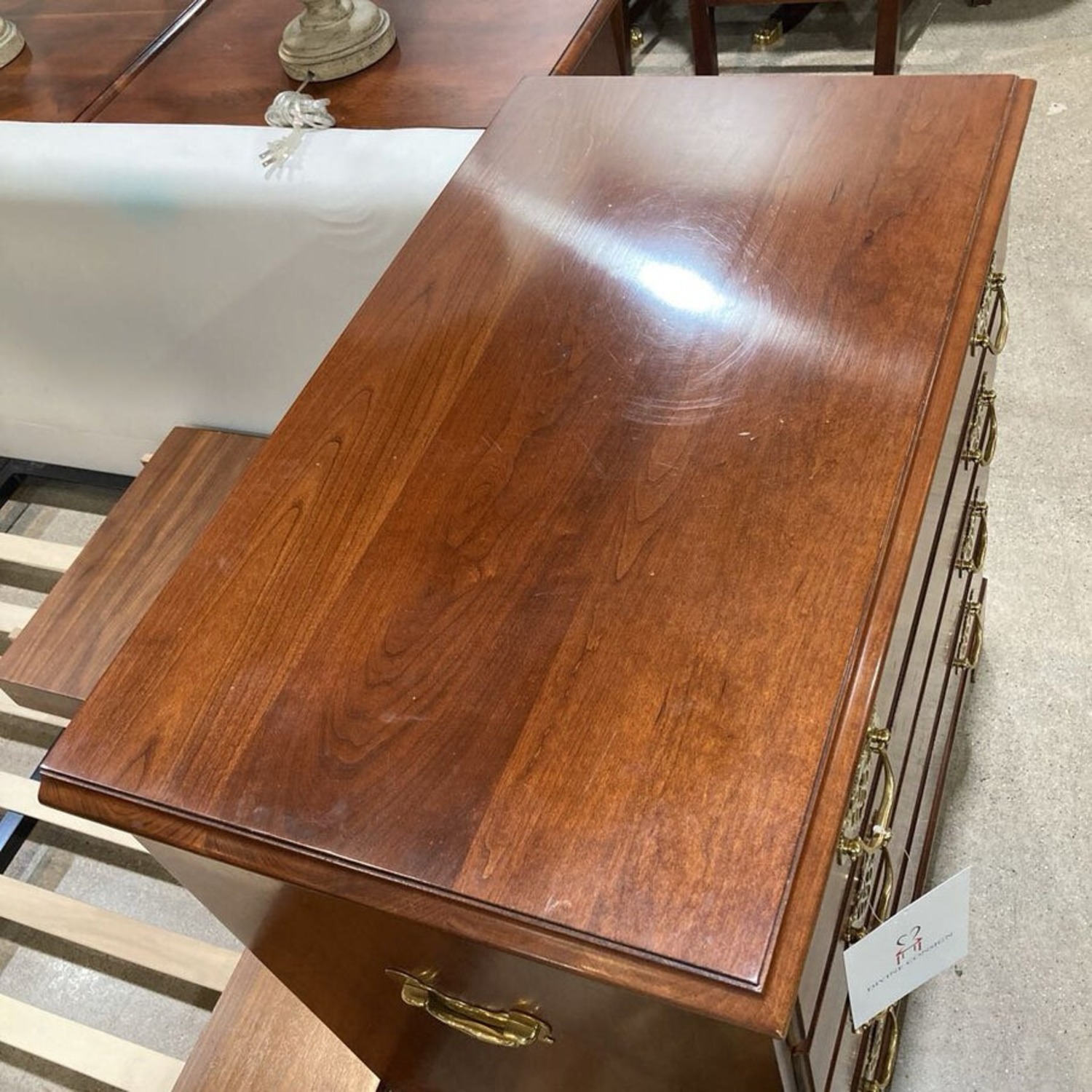 Stickely Colonial 4-Drawer Bachelor Chest Dresser - image-4