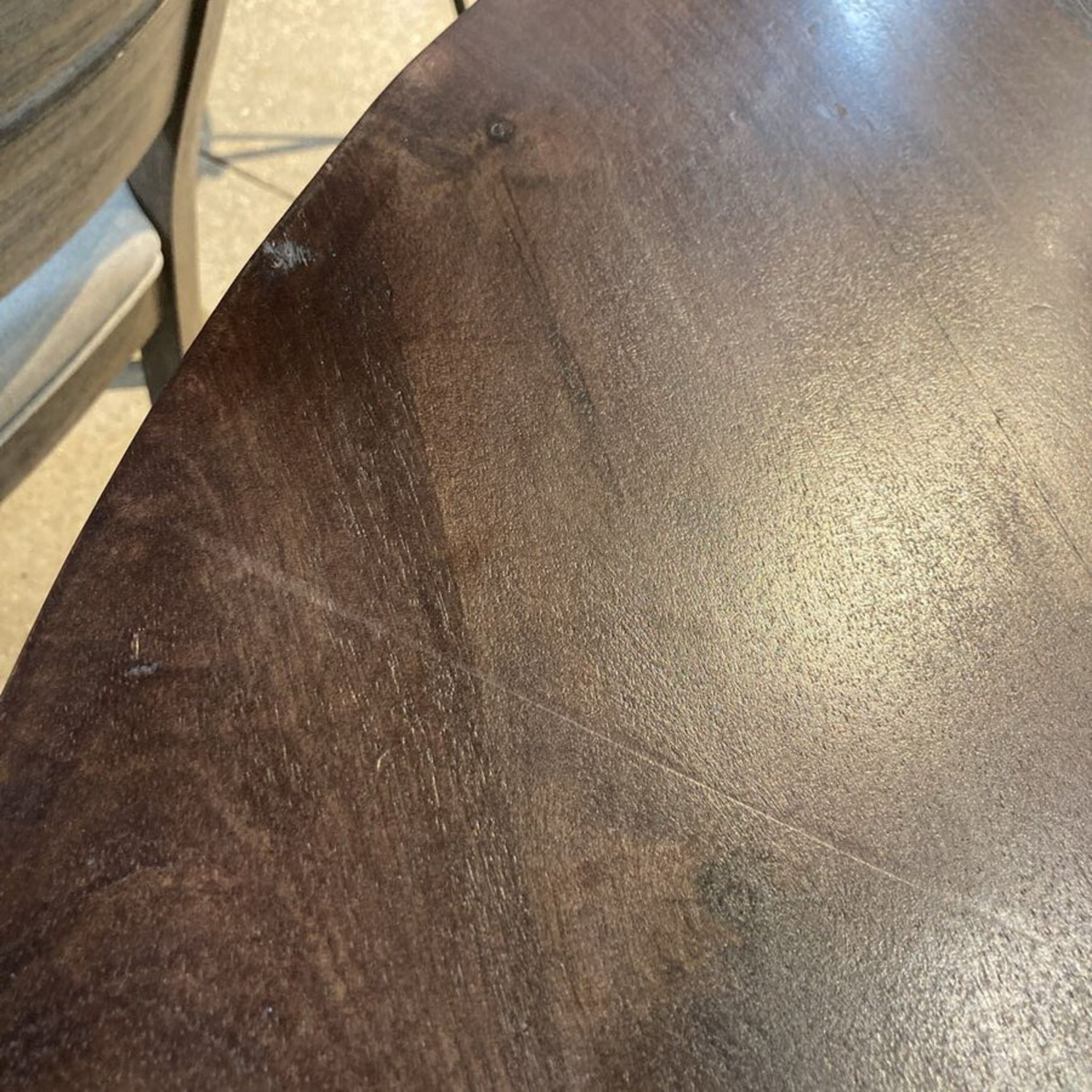 Bloomhome Carter Wooden Iron Round Dining Table - image-6