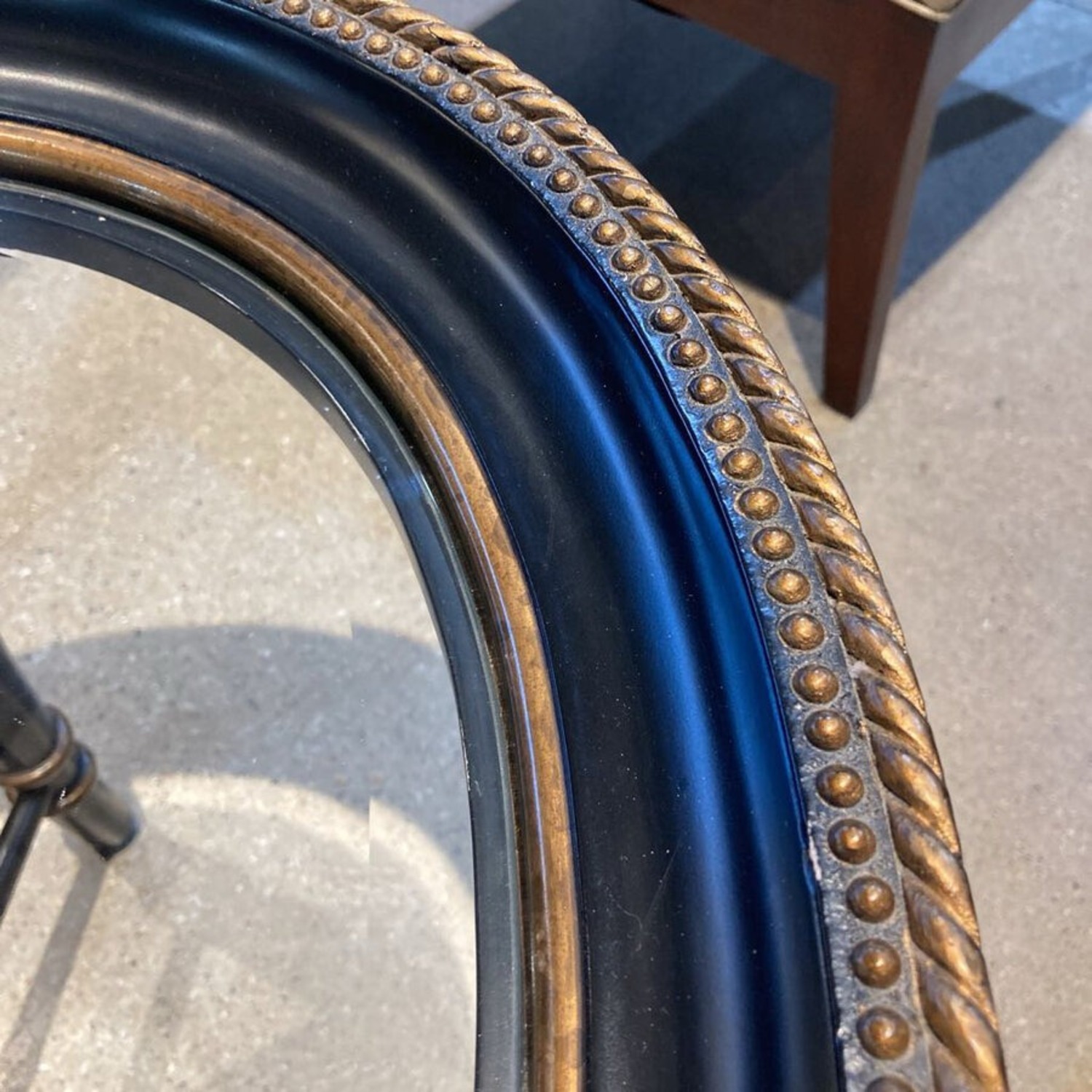 Mindi Antique Oval Coffee Table - image-5