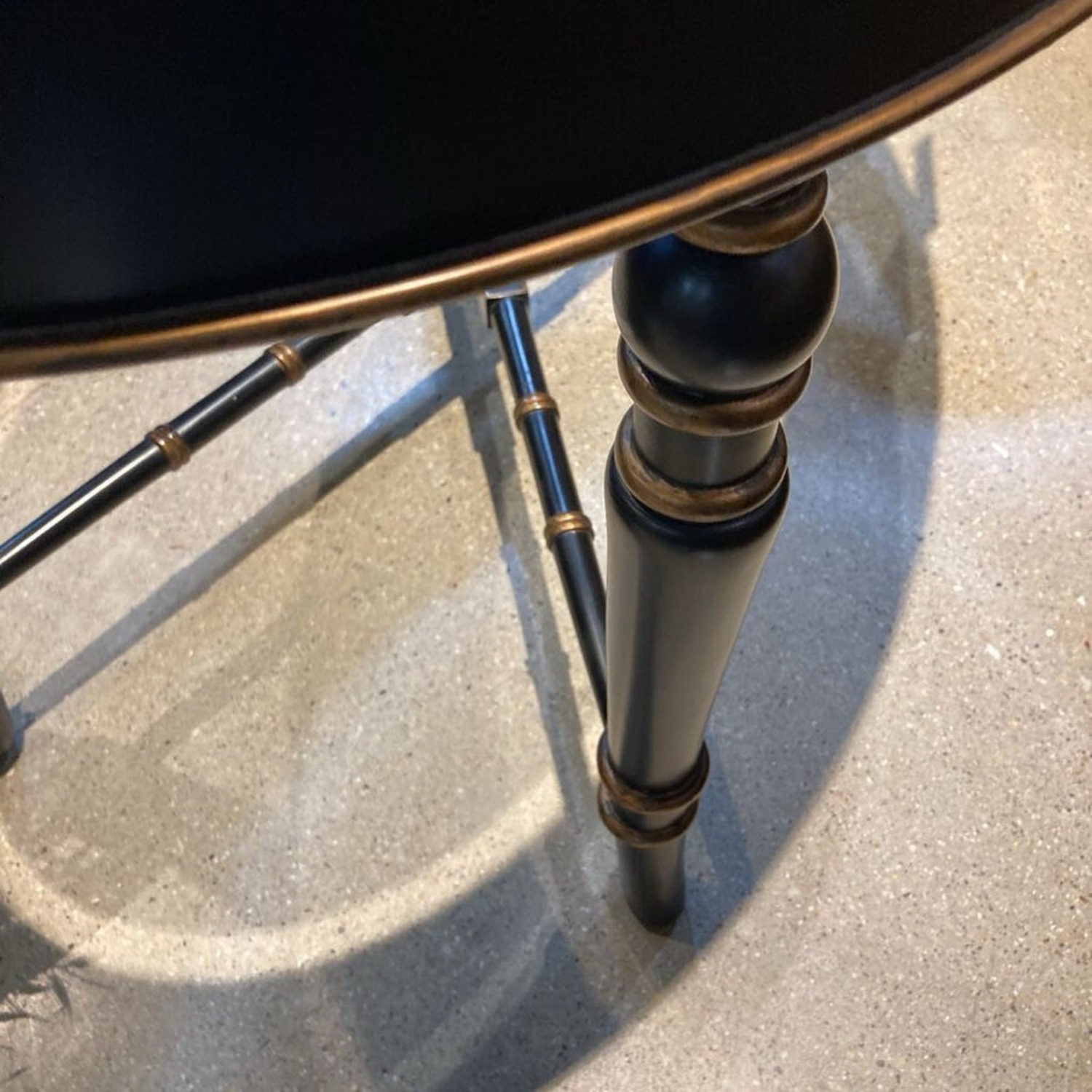 Mindi Antique Oval Coffee Table - image-6