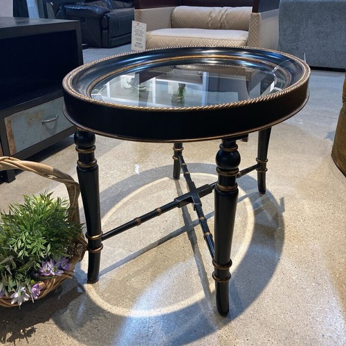 Used Mindi Antique Oval Coffee Table for sale on AptDeco