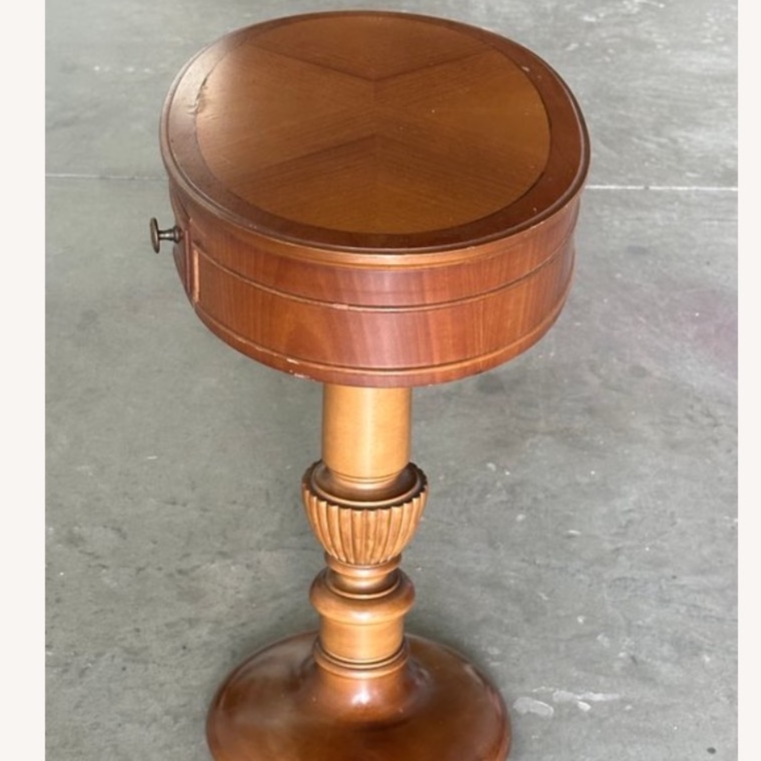 Vintage/Antique Wood Coffee Table - image-4