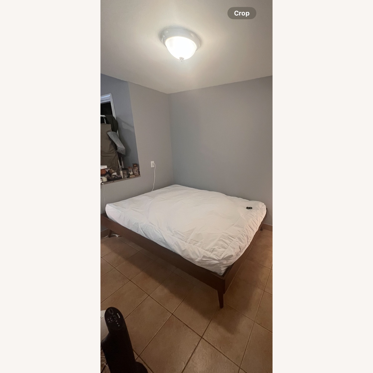 Wayfair Dark Brown Wood Full Bed - image-3