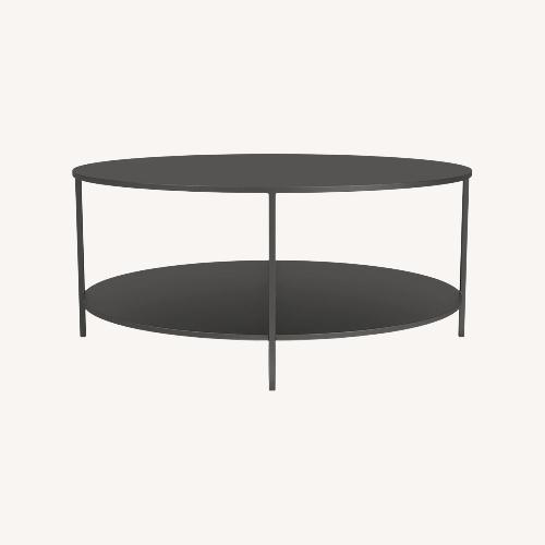 Used Room & Board Natural Steel Metal Coffee Table for sale on AptDeco