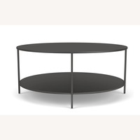 Room & Board Natural Steel Metal Coffee Table