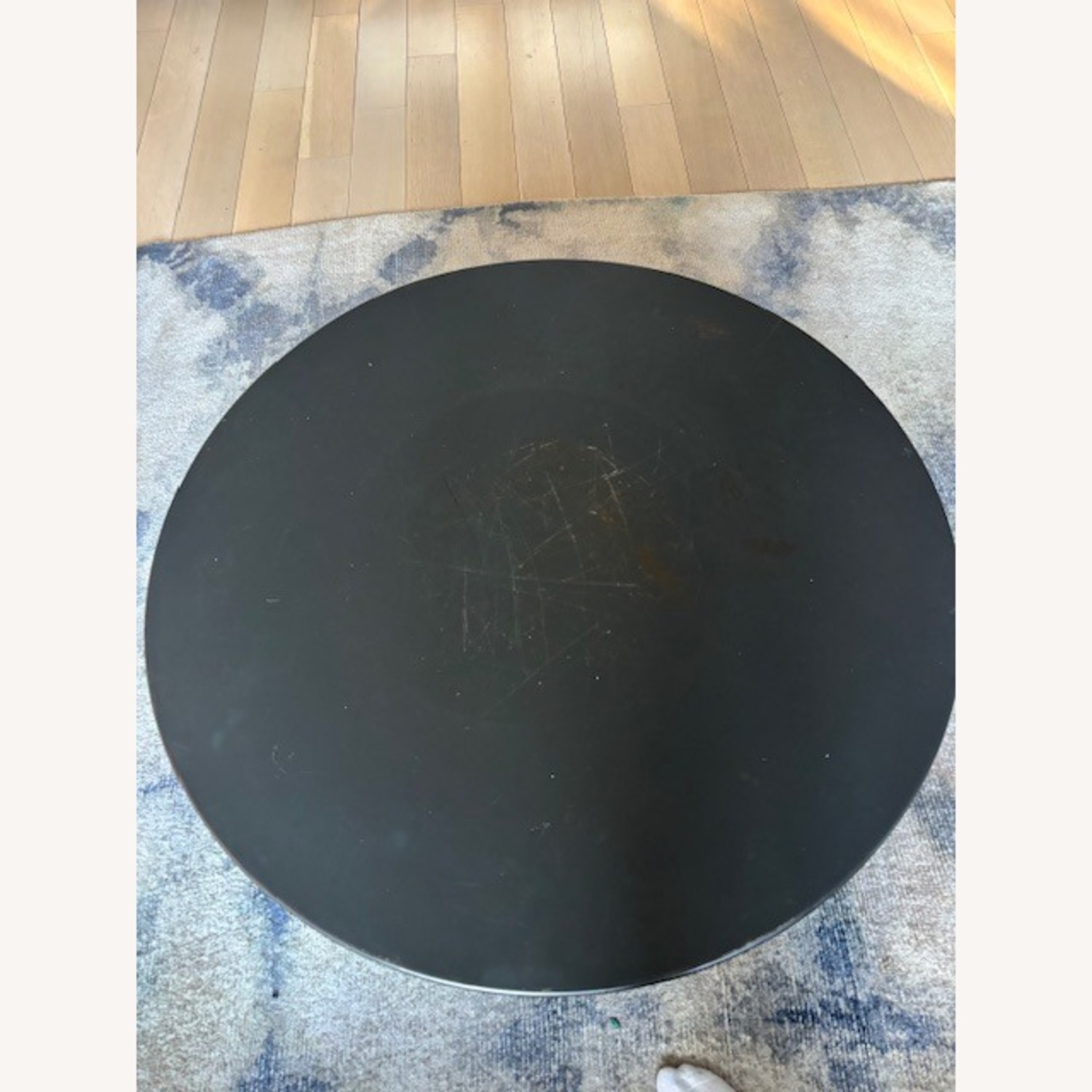 Room & Board Natural Steel Metal Coffee Table - image-4