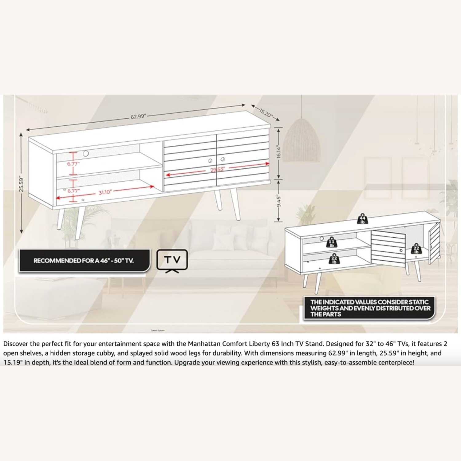 Manhattan Comfort TV Stand and Storage - image-8