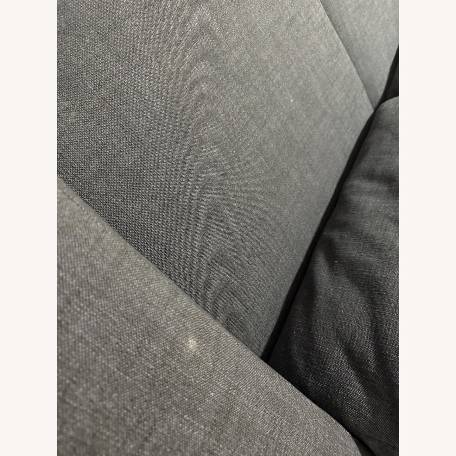 Blue Fabric 2 Seater Sofa - image-5