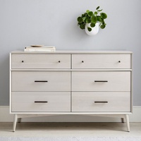 West Elm Mid Century 6-drawer Wood Dresser