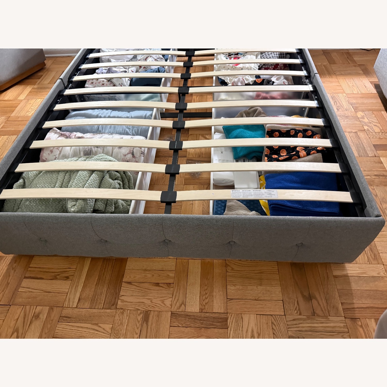 Tisa Upholstered Queen Bed with Storage - image-2