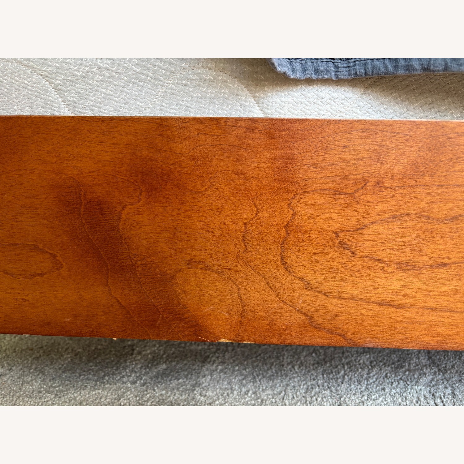 Maple Wood Queen Bed Frame - image-6