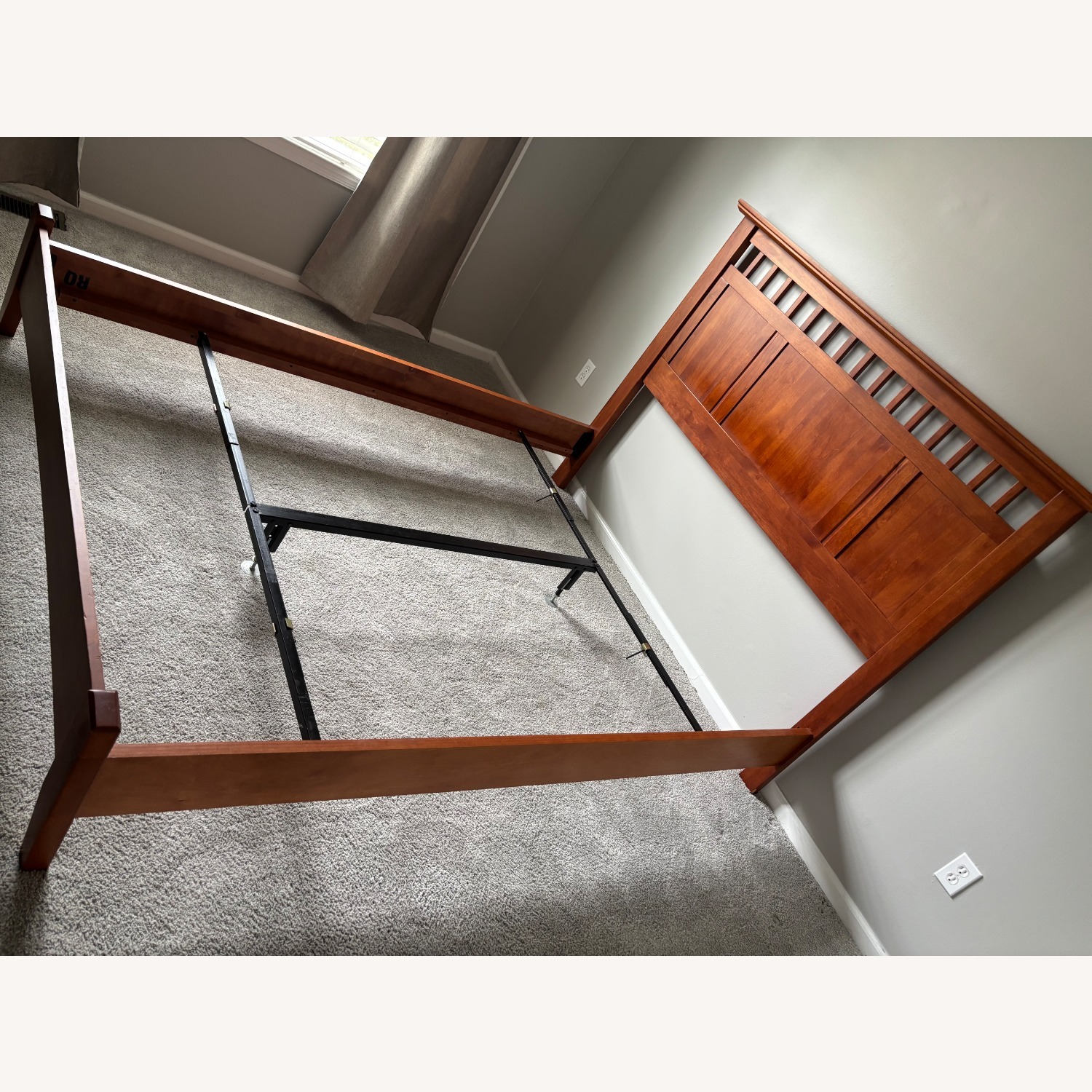 Maple Wood Queen Bed Frame - image-3