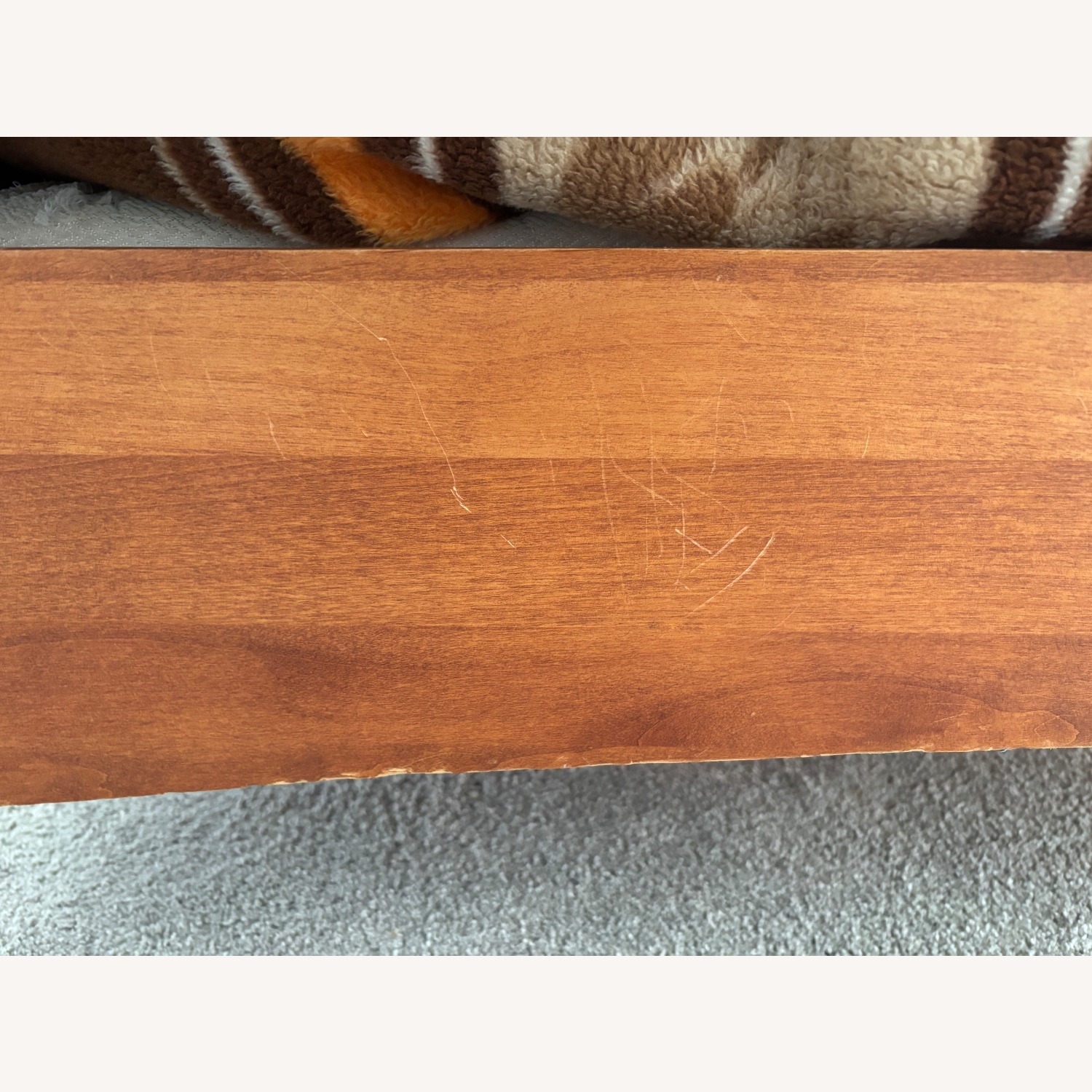 Maple Wood Queen Bed Frame - image-5