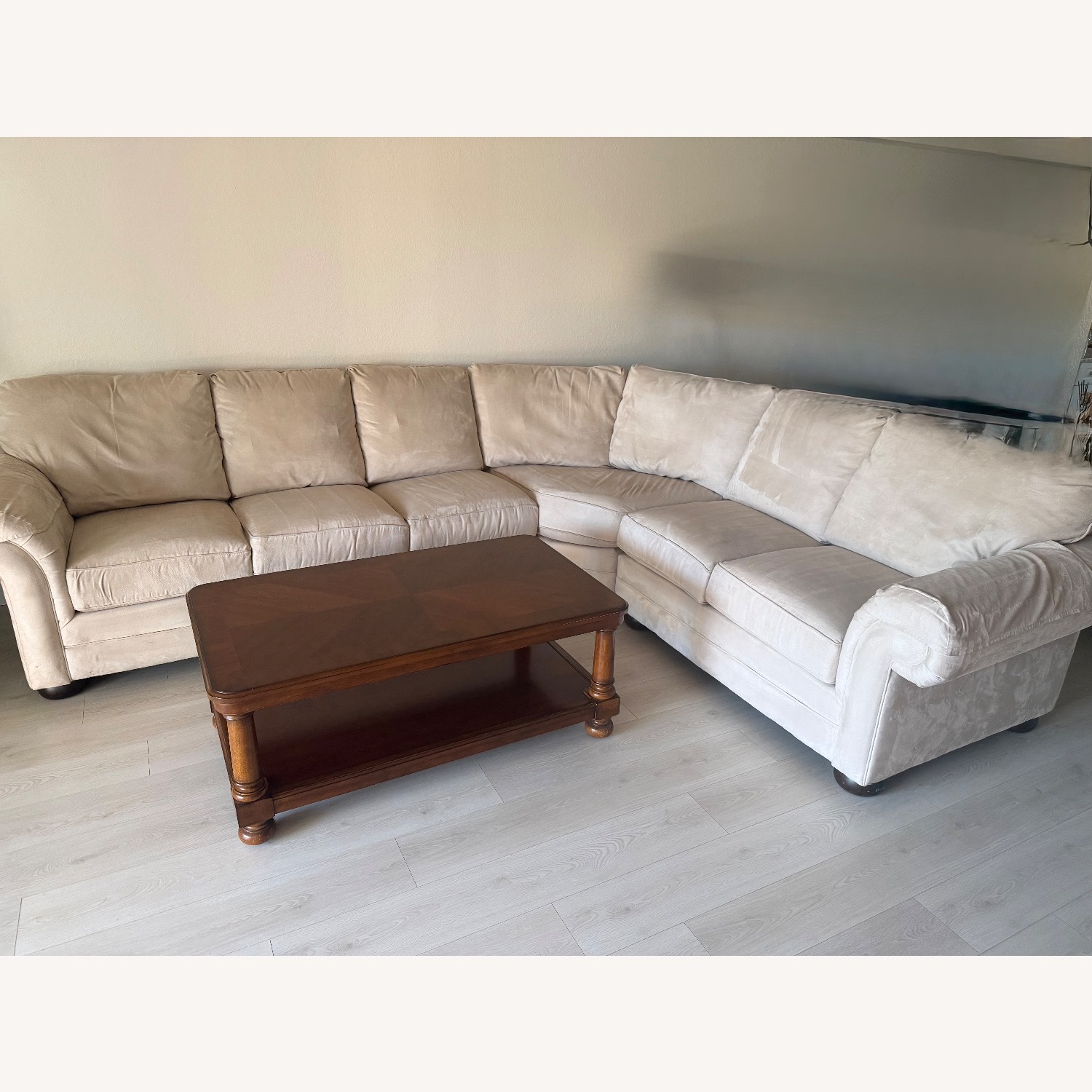 Bassett Dark Brown Coffee Table - image-0