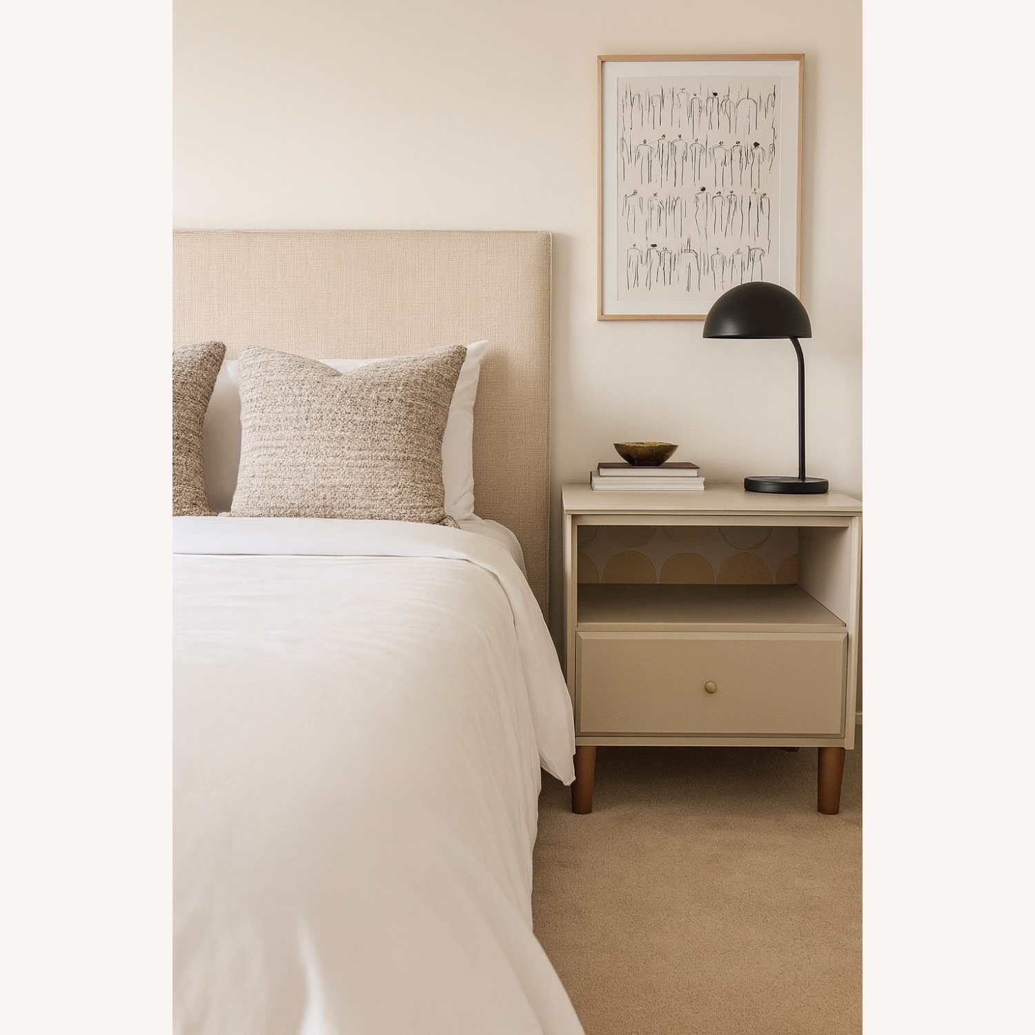 Pair of Mid Century Modern Nightstands - image-7