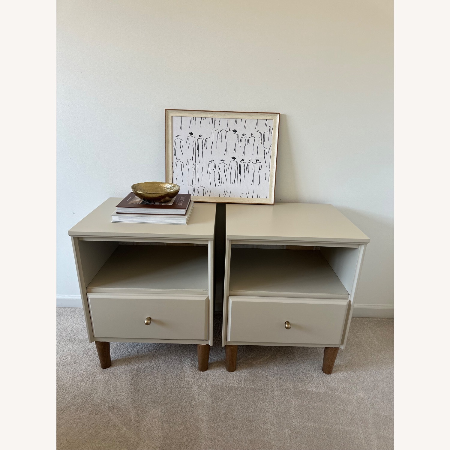 Pair of Mid Century Modern Nightstands - image-3