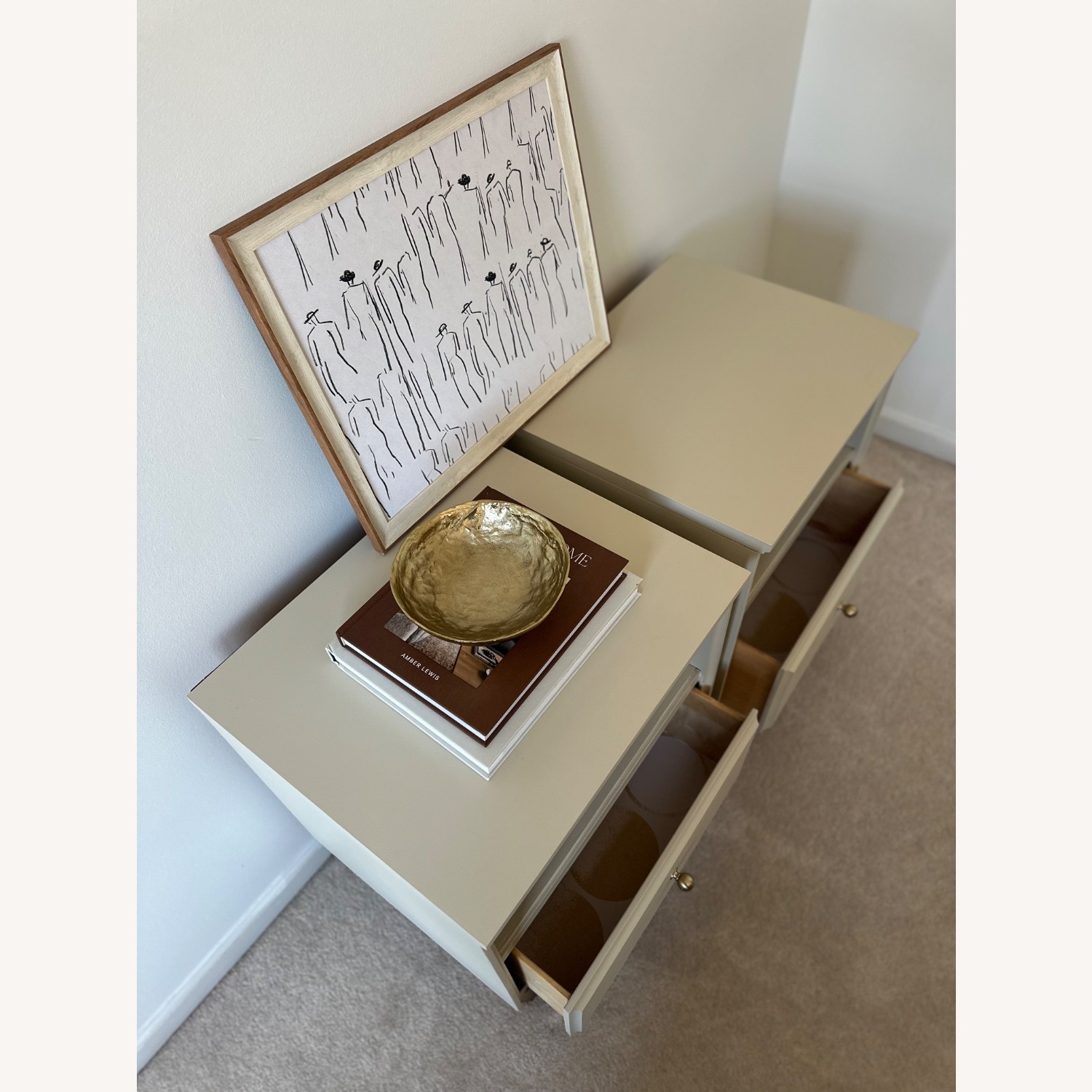 Pair of Mid Century Modern Nightstands - image-6