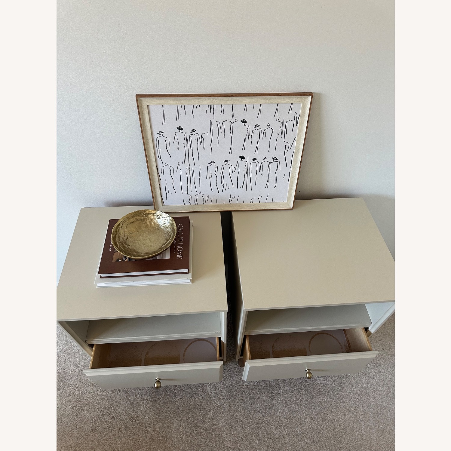 Pair of Mid Century Modern Nightstands - image-5