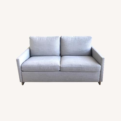 Used Scott Jordan Furniture Gray Queen Sleeper Sofa for sale on AptDeco