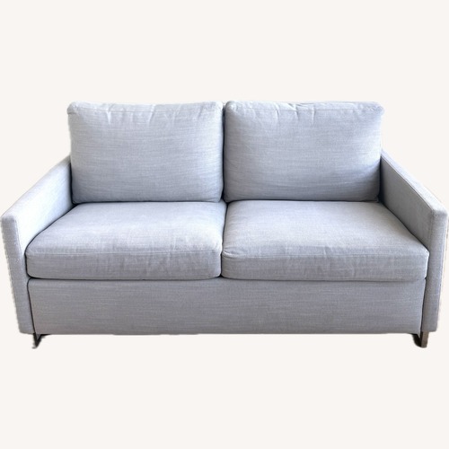 Used Scott Jordan Furniture Gray Queen Sleeper Sofa for sale on AptDeco