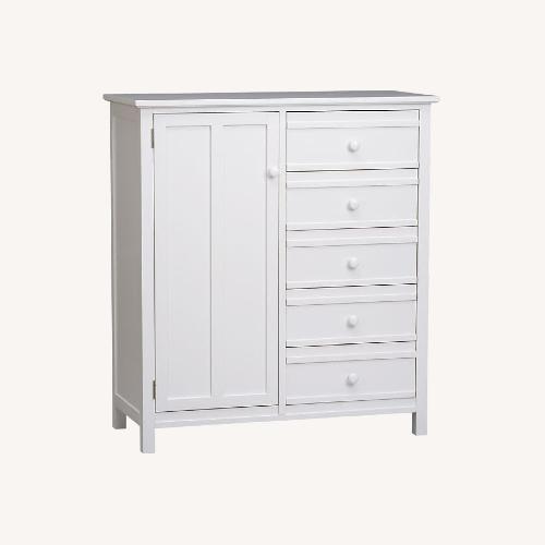 Used Crate & Barrel Brighton White Wood Dresser for sale on AptDeco
