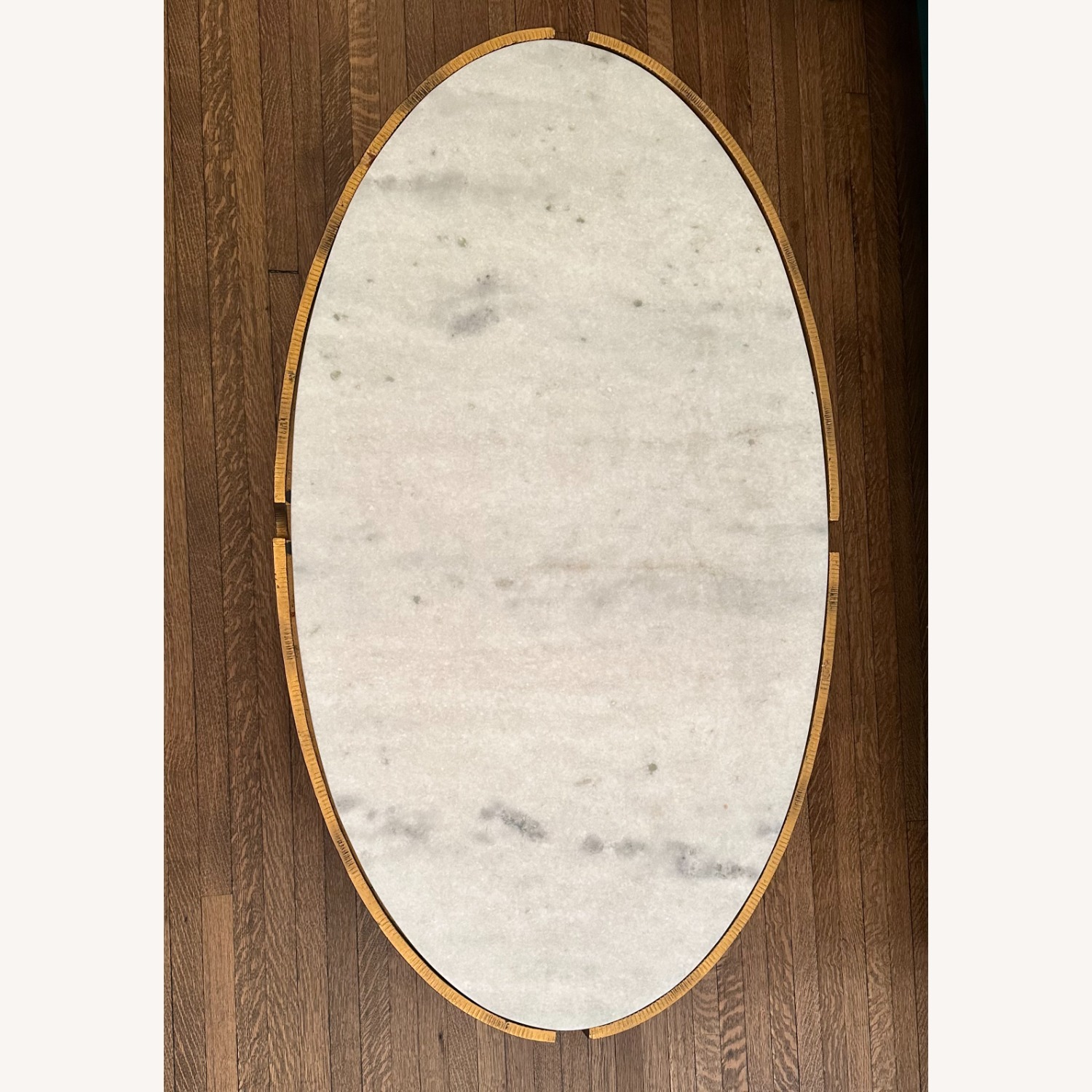 Oval Marble Coffee Table - image-2
