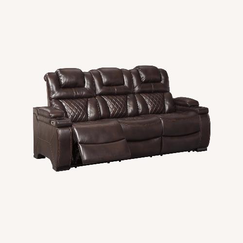 Used Ashley Furniture Warnerton Dark Brown 3+ Seater Sofa for sale on AptDeco
