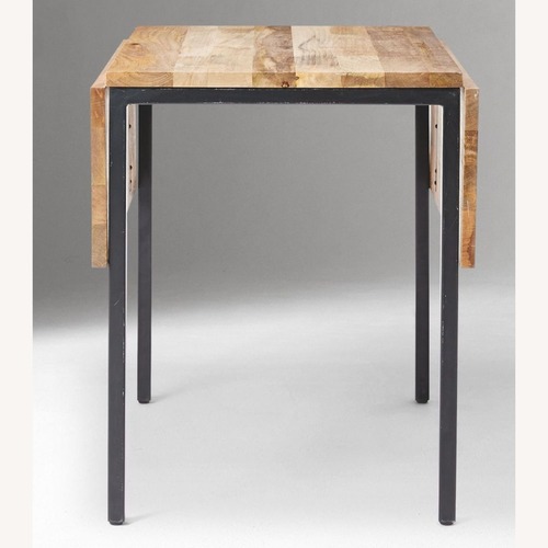 Used West Elm Industrial Extendable Table (24"–48") for sale on AptDeco