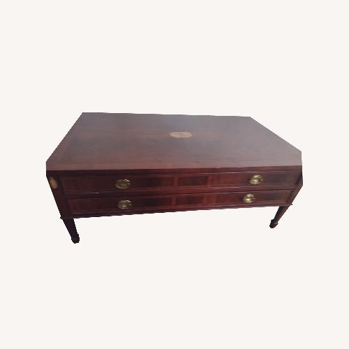 Used Dark Brown Coffee Table for sale on AptDeco