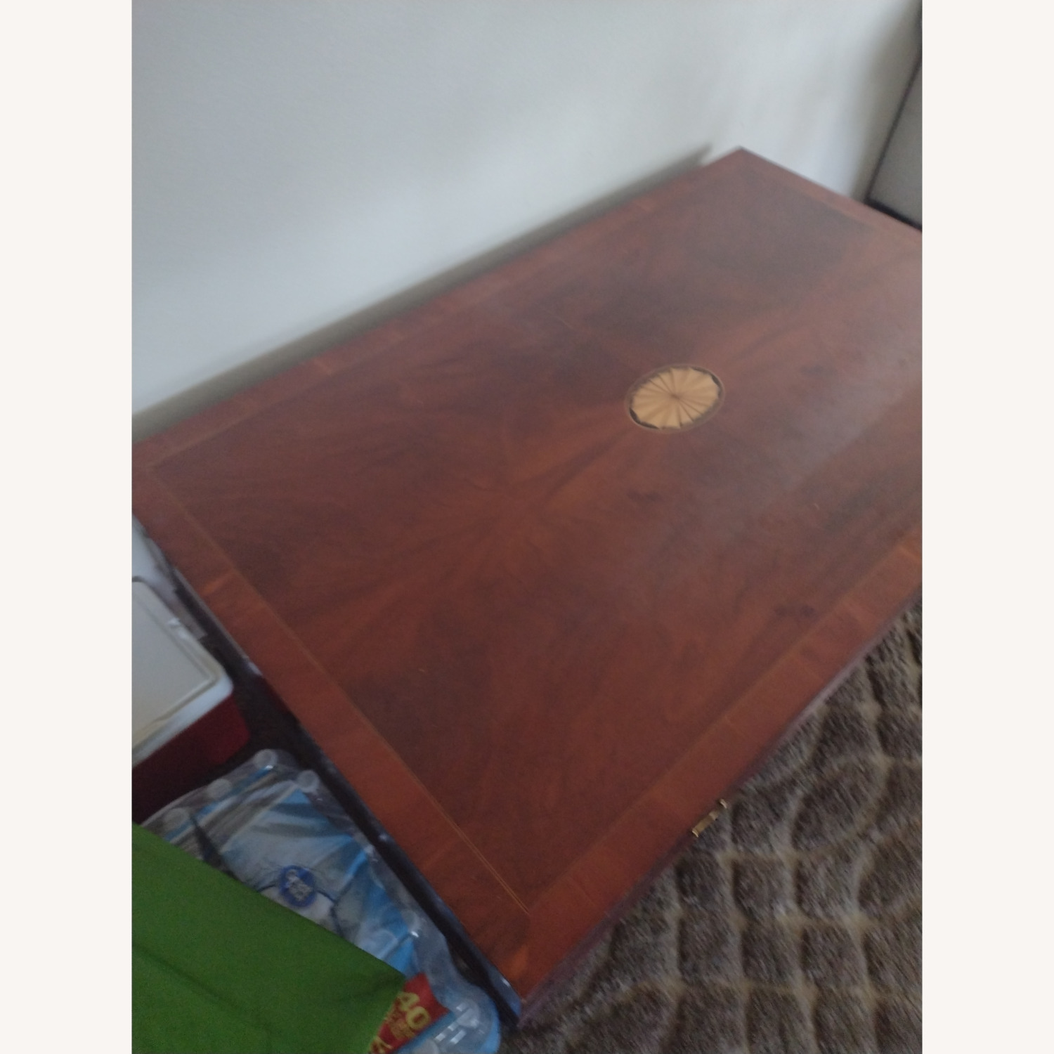 Dark Brown Coffee Table - image-4
