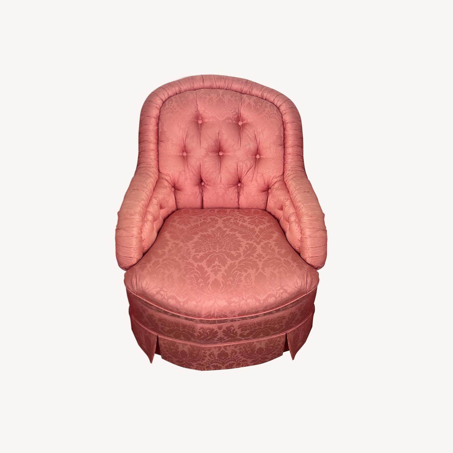 Baker Furniture Pink Armchair - image-0