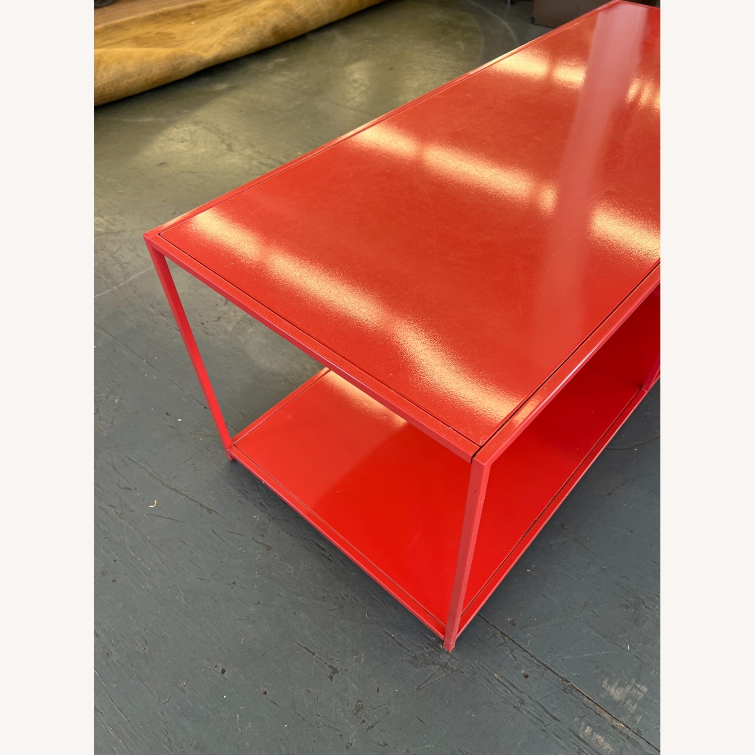 CB2 Mondrian Red Metal Media Storage - image-5