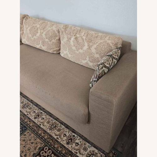 Used Light Brown Fabric 3+ Piece Sectional for sale on AptDeco