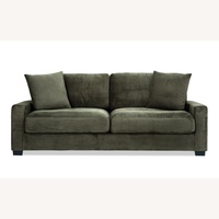 Bob's Discount Furniture Aspen Green 2 Seater Sofa